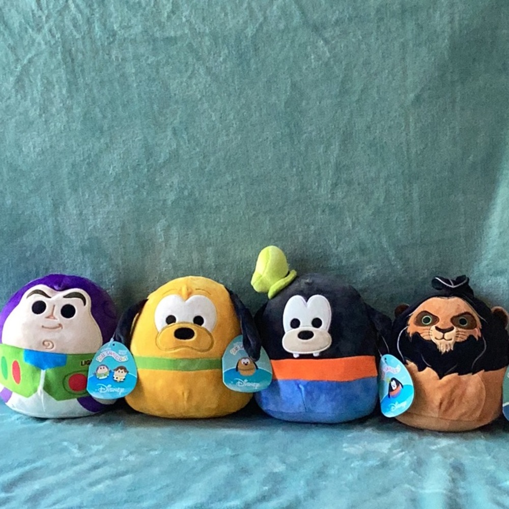 Disney Plush Squishmallow Collection.